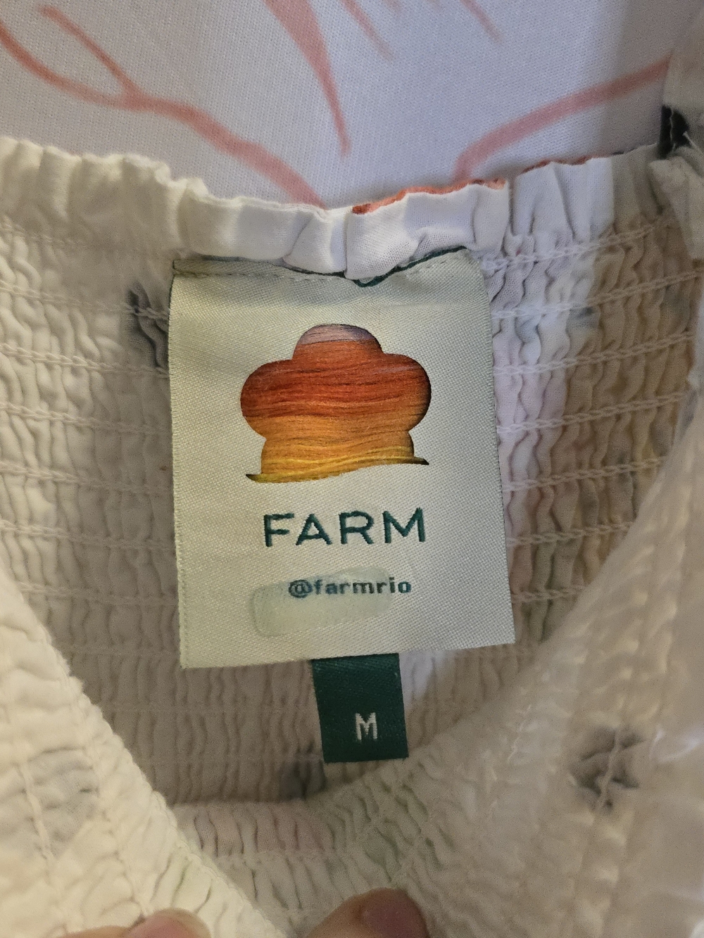 FARM Rio White Nanaju Midi Dress - Picture 6 of 8